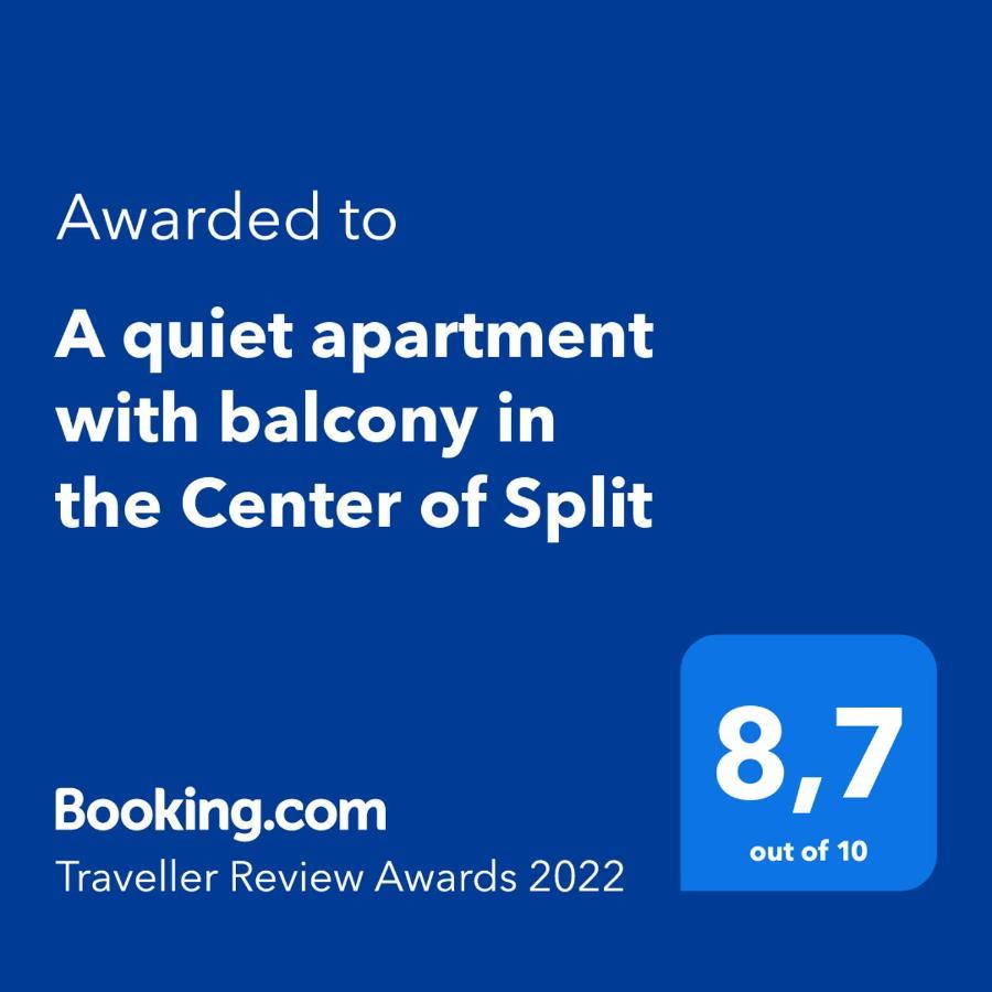 A Quiet Apartment With Balcony In Split Eksteriør bilde